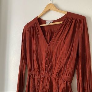 H&M Maroon Blouse